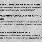 eponymous laws for cryptocurrency and blockchain